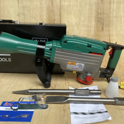 Máy đục bê tông SFUN 0885 1800W 30mm chuyên đục phá, đục nền, đục đá, đục bê tông