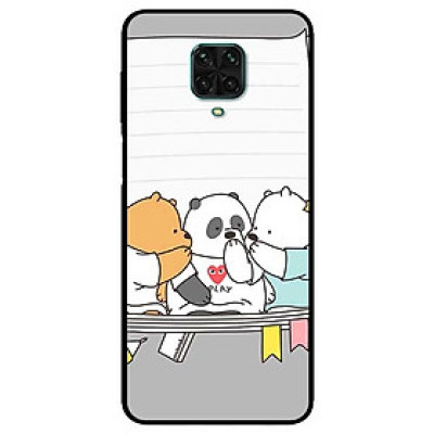 Ốp lưng dành cho Xiaomi Redmi 9s - 9 Pro - 9 Promax mẫu 3 Chú Gấu 3