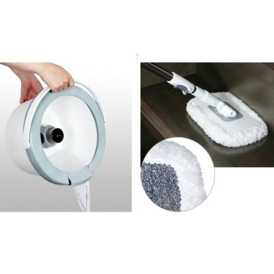 Bộ chổi lau nhà Azuma tiện ích, vòng xoay 360 độ cho khả năng lau chùi, vệ sinh ở những vị trí khó với tới - nội địa Nhật Bản