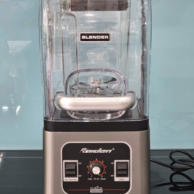 Máy xay sinh tố công nghiệp chống ồn 3L Raiden RD-630, công suất 2680W xay đá, gia vị, rau má, nước sốt, hạt khô-Hàng chính hãng
