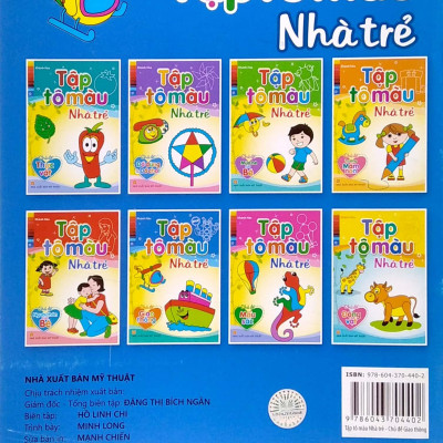 Tập Tô Màu Nhà Trẻ - Chủ Đề Giao Thông (Tái Bản 2022)