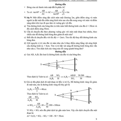 Chuyên Đề Bồi Dưỡng Học Sinh Giỏi Vật Lý 7