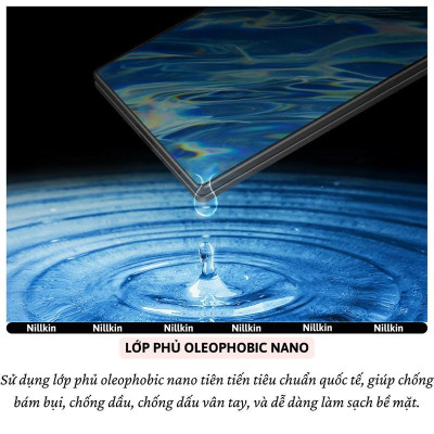 Miếng dán kính cường lực không viền màn hình cho Samsung Z Fold 7 hiệu Nillkin H+ Pro - Phủ Nano, vát cạnh 2.5D, mỏng 0.2mm, Chống Lóa - Hàng chính hãng