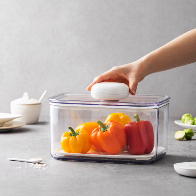 Bộ Máy Hút Chân Không Và Hộp Bảo Quản Thực Phẩm LocknLock 7 Món LVC401S7, Hàng Chính Hãng - JoyMall