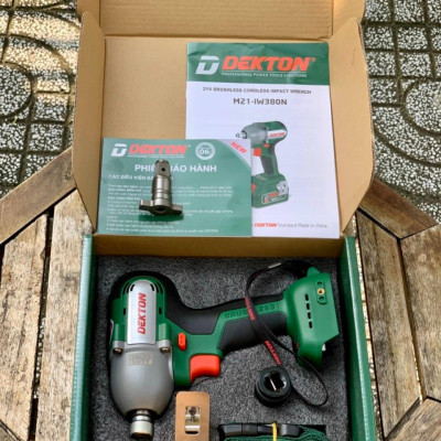 MÁY VẶN BULONG PIN 21V DEKTON M21-IW380N - HÀNG CHÍNH HÃNG
