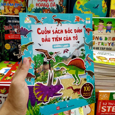 Cuốn Sách Bóc Dán Đầu Tiên Của Tớ - Khủng Long
