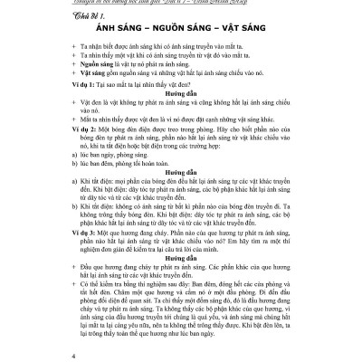 Chuyên Đề Bồi Dưỡng Học Sinh Giỏi Vật Lý 7