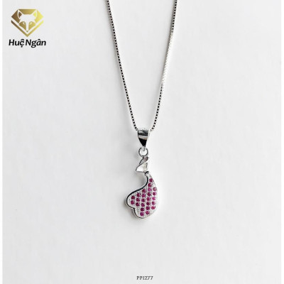 Dây chuyền bạc Ý 925 Huệ Ngân - Bao tiền phú quý PP1277