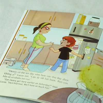 Combo Chicken soup for the soul kids (6 tập - Hạt giống tâm hồn trẻ em (Truyện tranh song ngữ Việt - Anh)