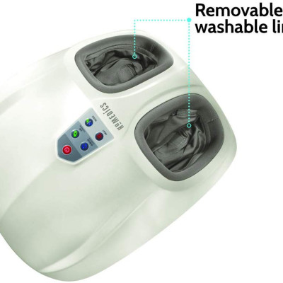 Máy massage chân khí nén Shiatsu 3D cao cấp , kèm nhiệt (HoMedics Shiatsu Air 2.0 With Heat) FMS-351HJ - Hàng chính hãng