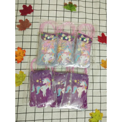 Chun buộc tóc túi zip nhiều màu xinh xắn