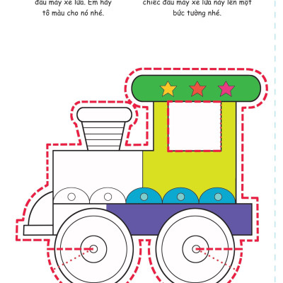 Cắt, Gấp, Tô Màu - Các Loại Phương Tiện