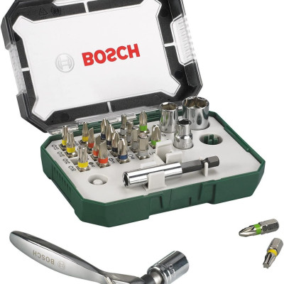 BỘ VẶN VÍT 26 MÓN BOSCH 2607017322 - HÀNG CHÍNH HÃNG