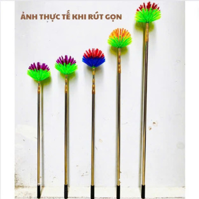 Sào Vợt Inox Hái Trái Cây Trên Cao – 6M Rút Dài, Độ Bền Cao Kèm 4 Phụ Kiện Loại 1