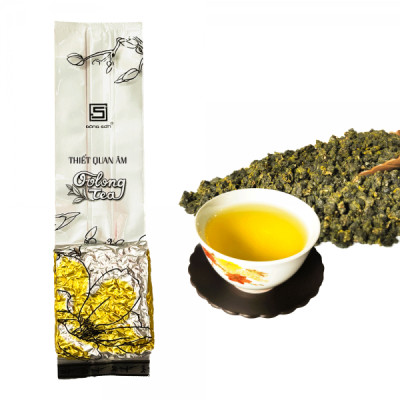 Trà Ô Long [ Thiết Quan Âm ] Hương hoa Lan dịu ngọt, phong phú - Gói 100g - Đông Sơn