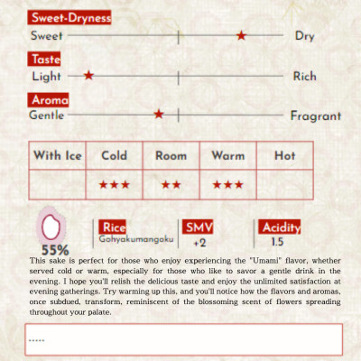 Sake Nhật Bản agata Iwao 60 Juichidai Tokubetsu Junmai Chai 720ml