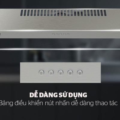 Máy hút mùi cổ điển CANAVAL CA8700S - Hàng nhập khẩu