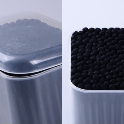 Hộp tăm bông lấy ráy tai Than hoạt tính 180P - Hàng nội địa Nhật Bản