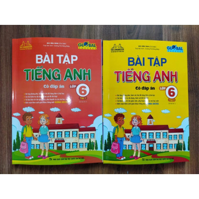 Sách - GLOBAL SUCCESS - Bài tập tiếng anh lớp 6 tập 2 (có đáp án) - tái bản 01