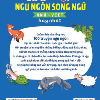 100 Truyện Ngụ Ngôn Song Ngữ Anh - Việt Hay Nhất