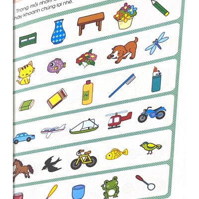 Các Trò Chơi Ghi Nhớ, Tưởng Tượng Và Cảm Nhận Không Gian (4 -5 Tuổi)