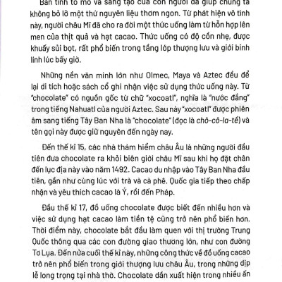 Ẩm Thực Chinh Phục Thế Giới - Chocolate