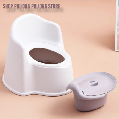 Ghế Bô Cho Bé Đi Vệ Sinh Có Tựa Lưng,Chân Đế Chống Trượt,Có Ngăn Chứa Dễ Tháo Lắp Cọ Rửa ( Chống Gù Lưng / Tốt Cho Sức Khỏe ) MSP5640VN