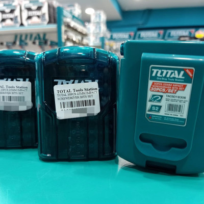 BỘ 30 MŨI BẮT VÍT ĐA NĂNG 25MM TOTAL TACSD18306 - HÀNG CHÍNH HÃNG