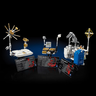 LEGO TECHNIC 42182 Đồ Chơi Lắp Ráp Xe Thám Hiểm Mặt Trăng NASA Apollo LRV (1913 Chi Tiết)