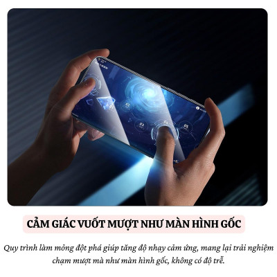 Cường lực chống nhìn trộm Full viền kèm khung cho iPhone 16 Pro Max / 16 Pro hiệu Nillkin Guardian Phủ Nano, vát cạnh 2.5D, lớp Olephobic - Hàng nhập khẩu