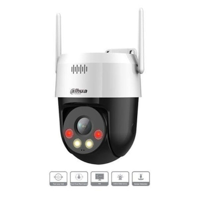 Camera IP PTZ Wifi 2MP DAHUA DH-SD2A200HB-GN-AW-PV-S2, hỗ trợ đàm thoại 2 chiều, Hồng ngoại 30M - Hàng chính hãng