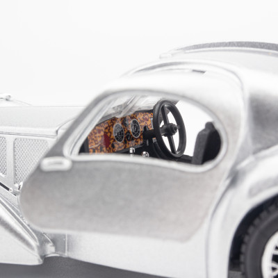 Xe Mô Hình Bugatti Atlantic Silver 1:24 Bburago - MH18-22092
