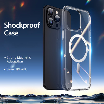 Ốp Lưng Dành Cho iPhone 15 Pro Max / iPhone 15 Pro / iPhone 15 Plus / iPhone 15, DUX DUCIS Clin Mag Series - HÀNG CHÍNH HÃNG