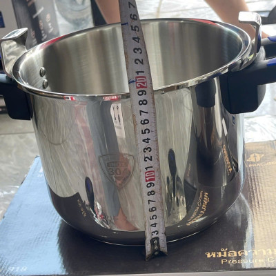 Nồi áp suất inox 304, chống nổ, dùng cho bếp từ bếp ga bếp hồng ngoại dung tích 6 lít và 8 lít hàng chính hãng