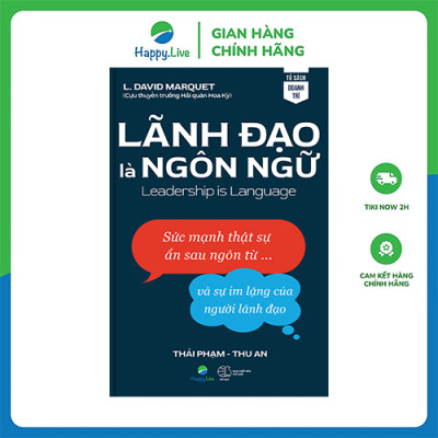 Bộ sách Nghệ Thuật Lãnh Đạo Bằng Ngôn Ngữ (Gồm 2 cuốn) - Happy Live