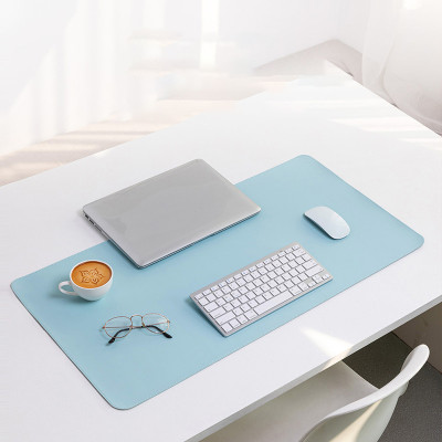Deskpad da tấm di chuột miếng lót chuột khổ lớn, thảm da trải bàn làm việc 60x30cm - Hàng chính hãng