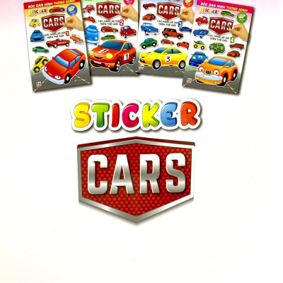 Sticker Bóc Dán Hình Thông Minh - Car - Các Hãng Xe Trên Thế Giới 4
