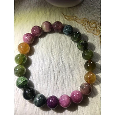 VÒNG ĐÁ TOURMALINE TÂY VIP ĐẸP NỮ SIZE 9ly5 ĐEO ĐẸP SANG