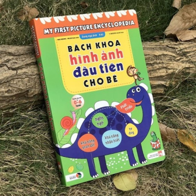 Sách Bách khoa hình ảnh đầu tiên cho bé , song ngữ Anh - Việt dành cho bé 0-6 tuổi( My First picture encyclopedia )