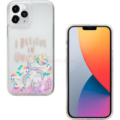 Ốp lưng nhựa cứng Laut Liquid Glitter iP 12 Series - Hàng chính hãng