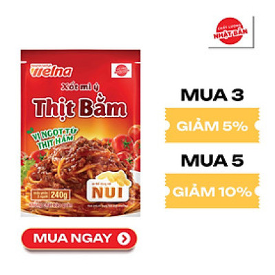 Xốt Mì Ý Nisshin Hương Vị Thịt Bằm - Nisshin Seifun Welna Shop