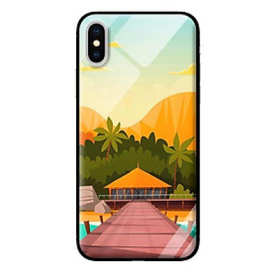 Ốp kính cường lực cho iPhone XS Quê Nhà - Hàng chính hãng