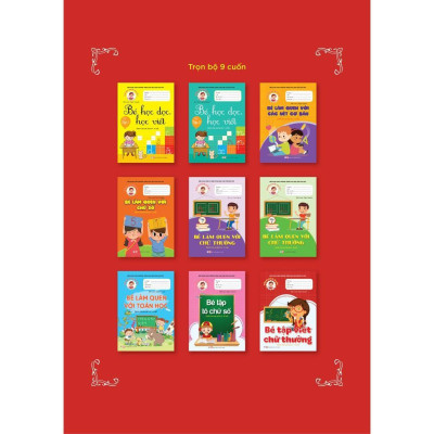 Sách - Khởi Đầu Cho Bé Vào Lớp 1 - Bé Làm Quen Với Chữ Thường - Tập 2 - Tân Việt Books