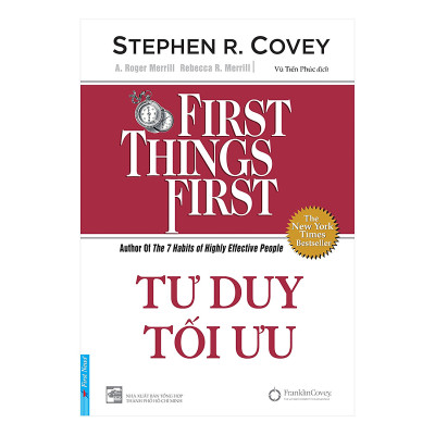 Combo 2 cuốn sách: Tư Duy Tối Ưu - First Things First + Làm giàu theo cách " Bá Đạo"