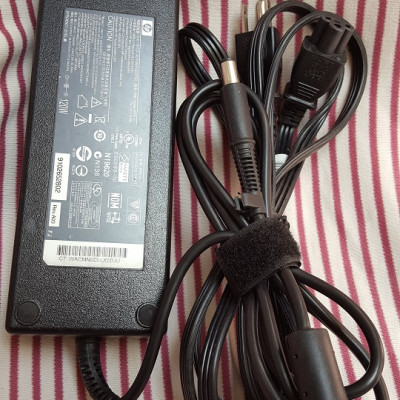 Sạc laptop HP 120w kim to 7.4mm x 5.0mm - Adapter sạc máy tính laptop 120w dùng cho laptop HP Probook, Pavilion, Envy, Elitebook - Hàng chính hãng