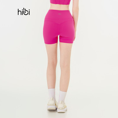 Quần đùi tập Yoga Gym Hibi Sports QS211 kiểu phối đường V nâng mông, chất vải cao cấp