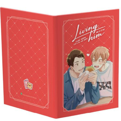 Living With Him - Cuộc Sống Có Cậu Kề Bên - Bản Sưu Tầm - Tặng Kèm Set 2 Clear Card + Card Holder + Móc Khóa Acrylic
