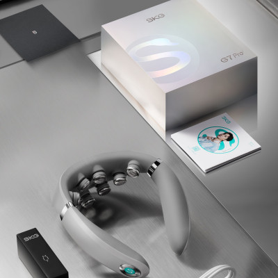 Máy Massage Cổ SKG G7 Pro mát-xa giảm đau cổ do thoái hóa, căng cơ cổ với Xung điện và Chườm nóng Hồng Ngoại