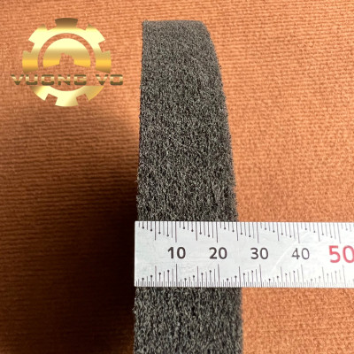 Bánh nỉ xám đánh bóng-bánh nỉ đánh bóng inox kích thước 250mm #240 (Gía đã bao gồm VAT)