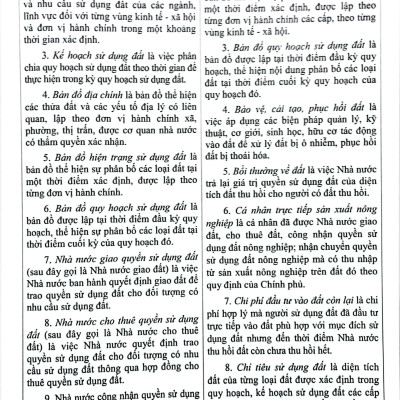 So Sánh Luật Đất Đai Năm 2013-2024 Và Các Văn Bản Pháp Luật Hướng Dẫn Luật Đất Đai